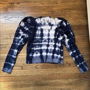 Tie-Dye Long Sleeve Top